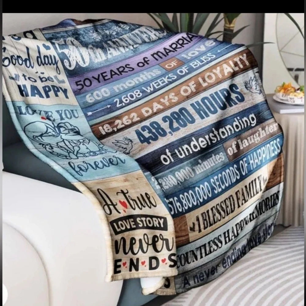 60th Anniversary Commemorative Blanket‎